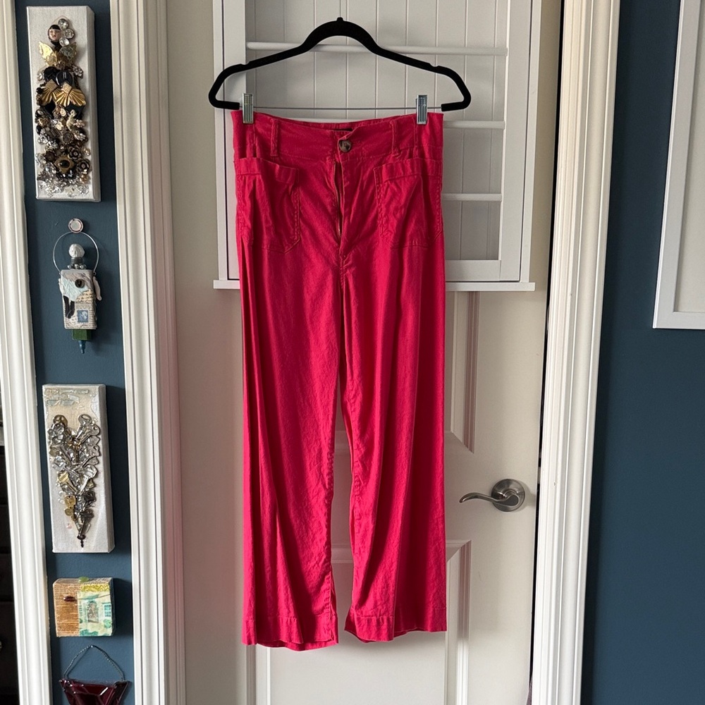 Anthropologie Wide Leg Pants